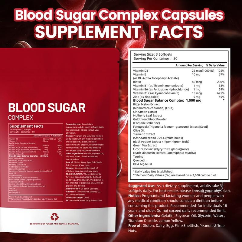 Vito Blood Sugar Complex